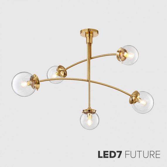 Loft Industry Modern - XBalls Chandelier